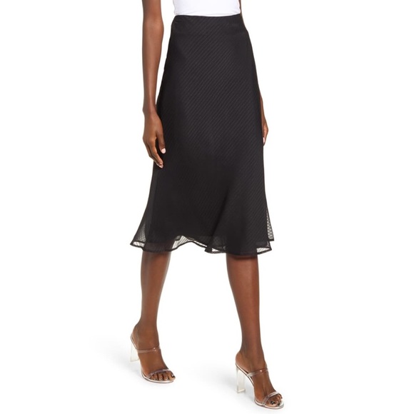 4si3nna STRIPED BIAS SKIRT 💖🛍IN STORES🛍💖 - Picture 4 of 5